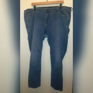 OLD NAVY The Flirt Blue Denim Jeans Straight Leg Pants